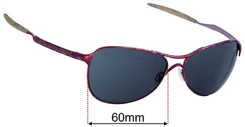 Oakley Warden 60mm Replacement Lenses by Sunglass Fix™